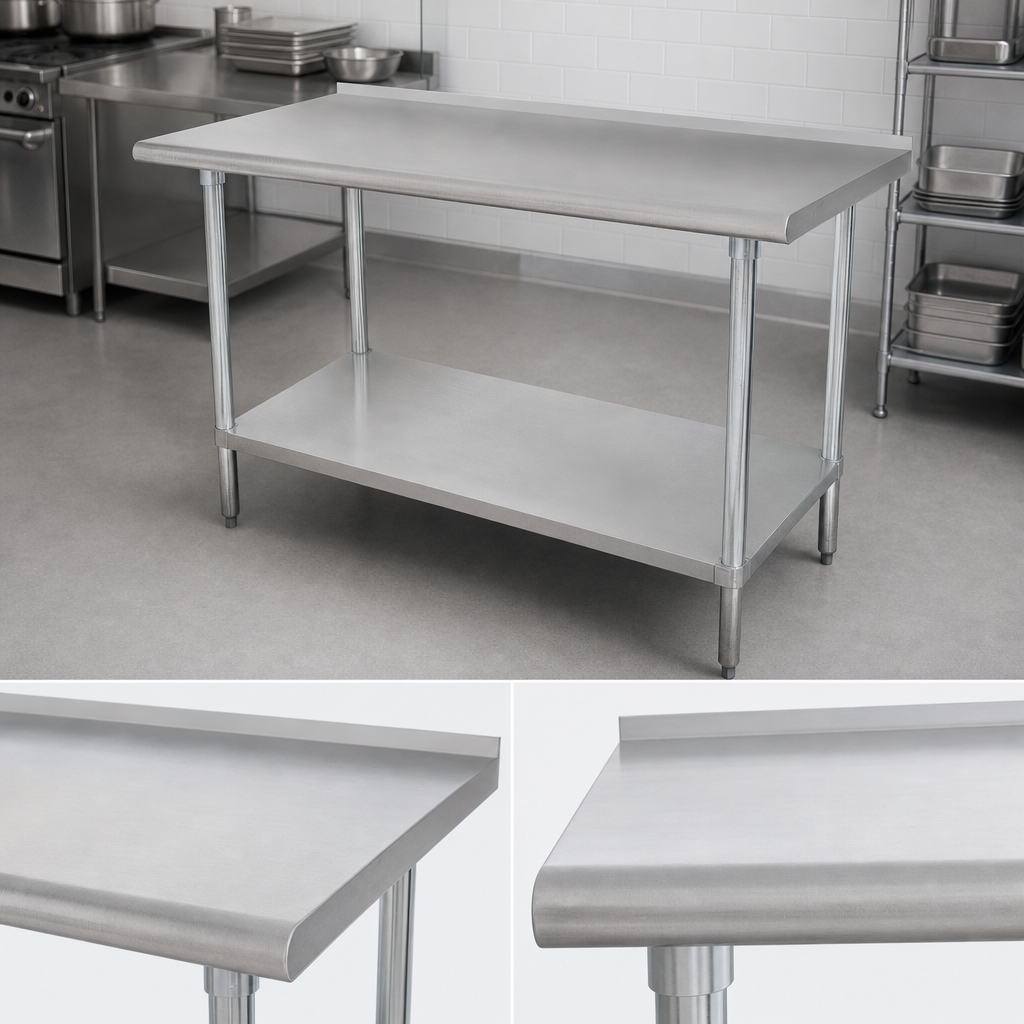 16 Gauge 430 Stainless Steel Top