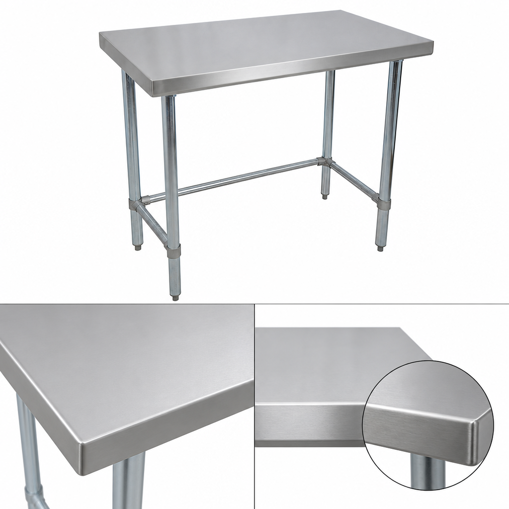 18-Gauge 430 Stainless Steel Top