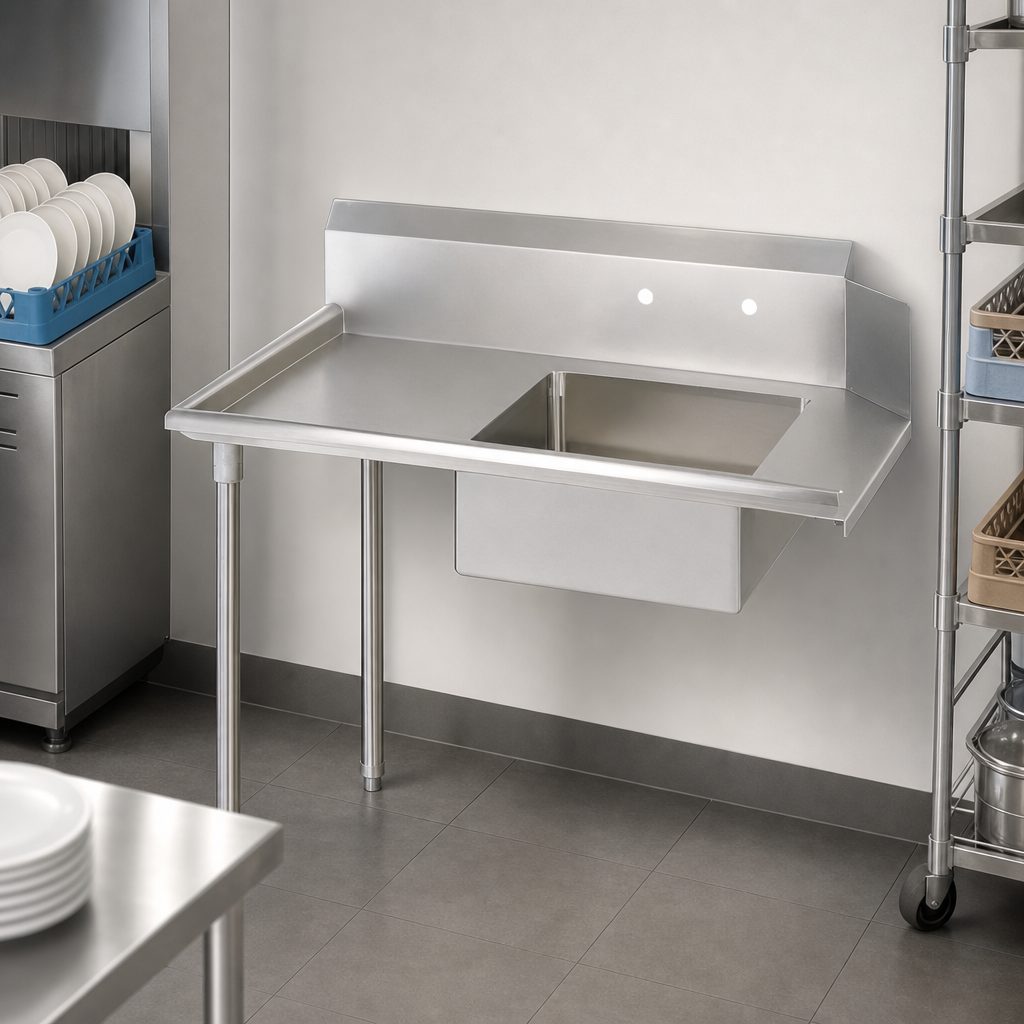 Straight Dish Table Design