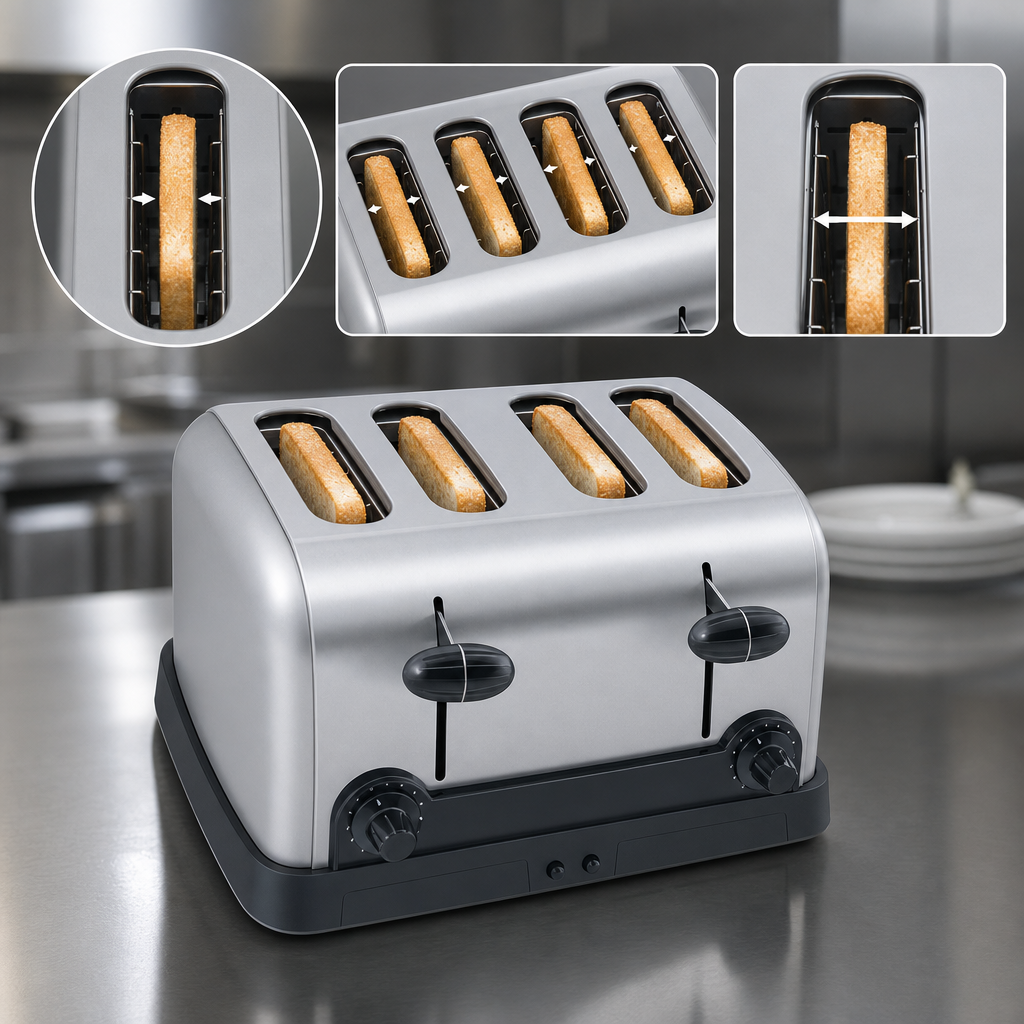 Four Self-Centering Slots