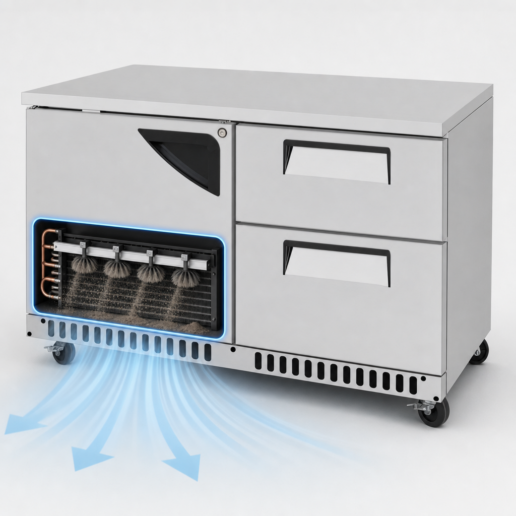 Self-Cleaning Condenser