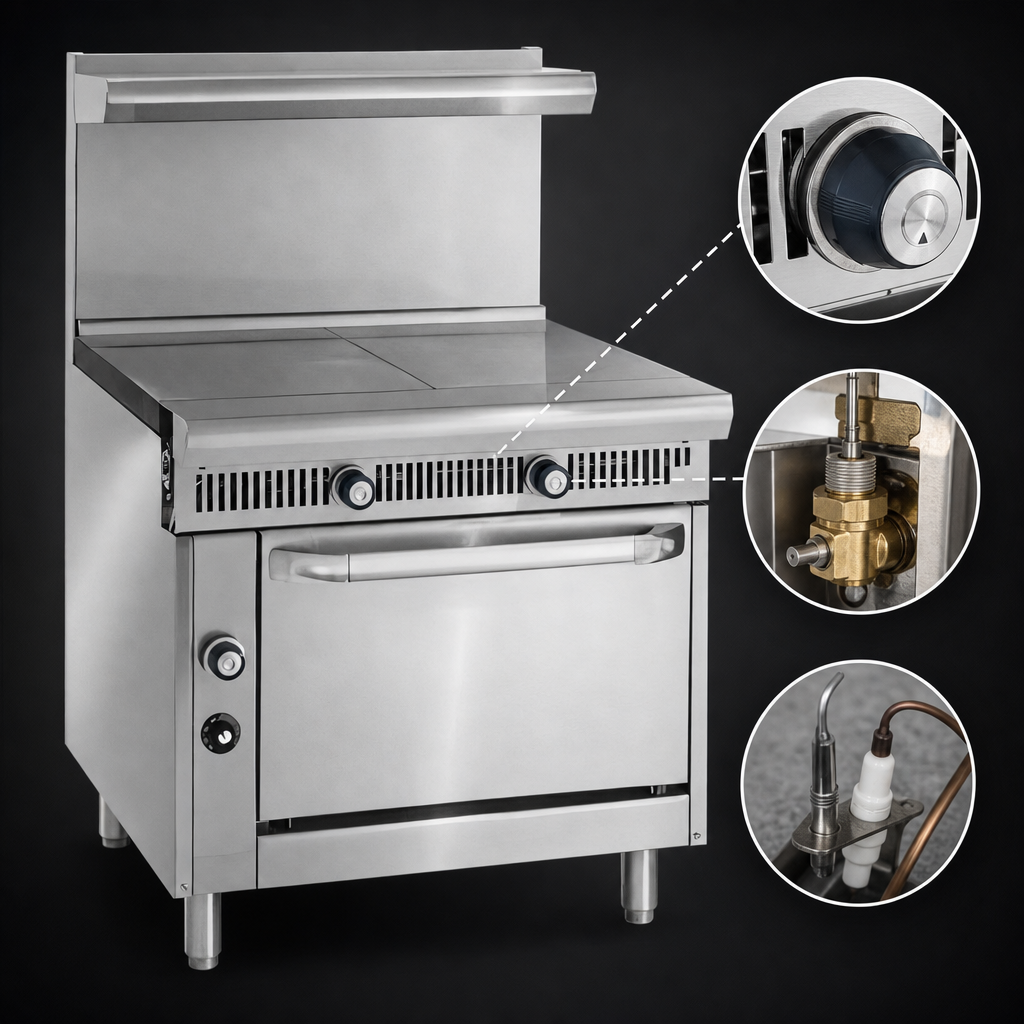 Manual Burner Controls