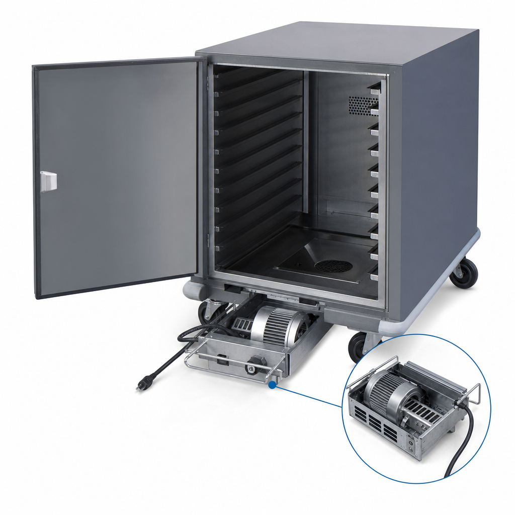 Bottom-Mounted Removable Convection Heater