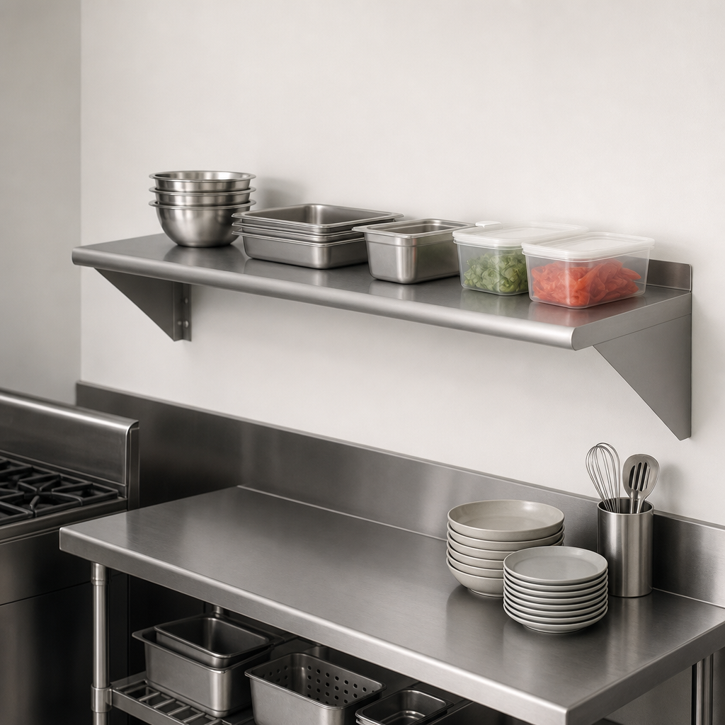 Wall-Mounted Shelf Design