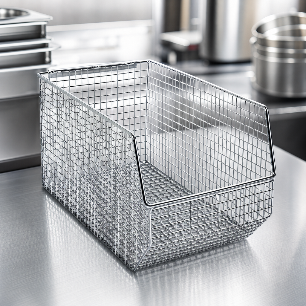 Bright-Chrome Mesh Construction
