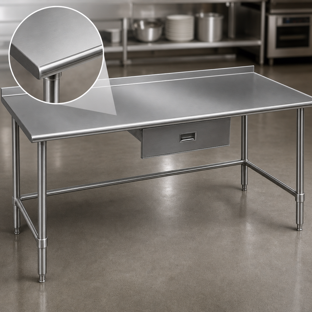 16-Gauge 300 Series Stainless Steel Top