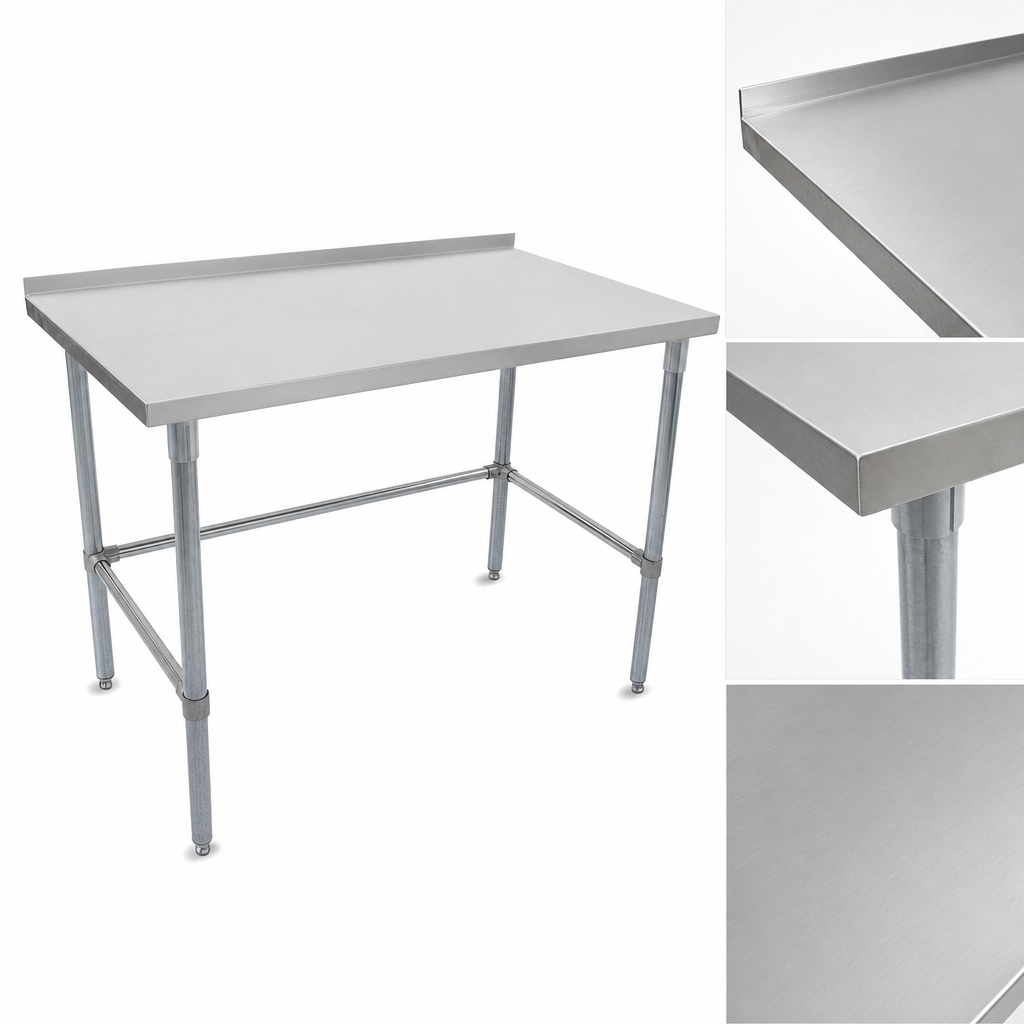 16-Gauge Stainless Steel Top
