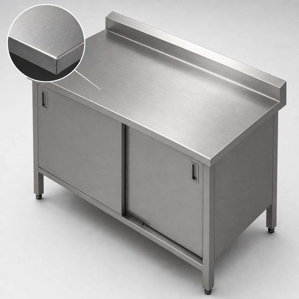 14-Gauge 300 Series Stainless Steel Top