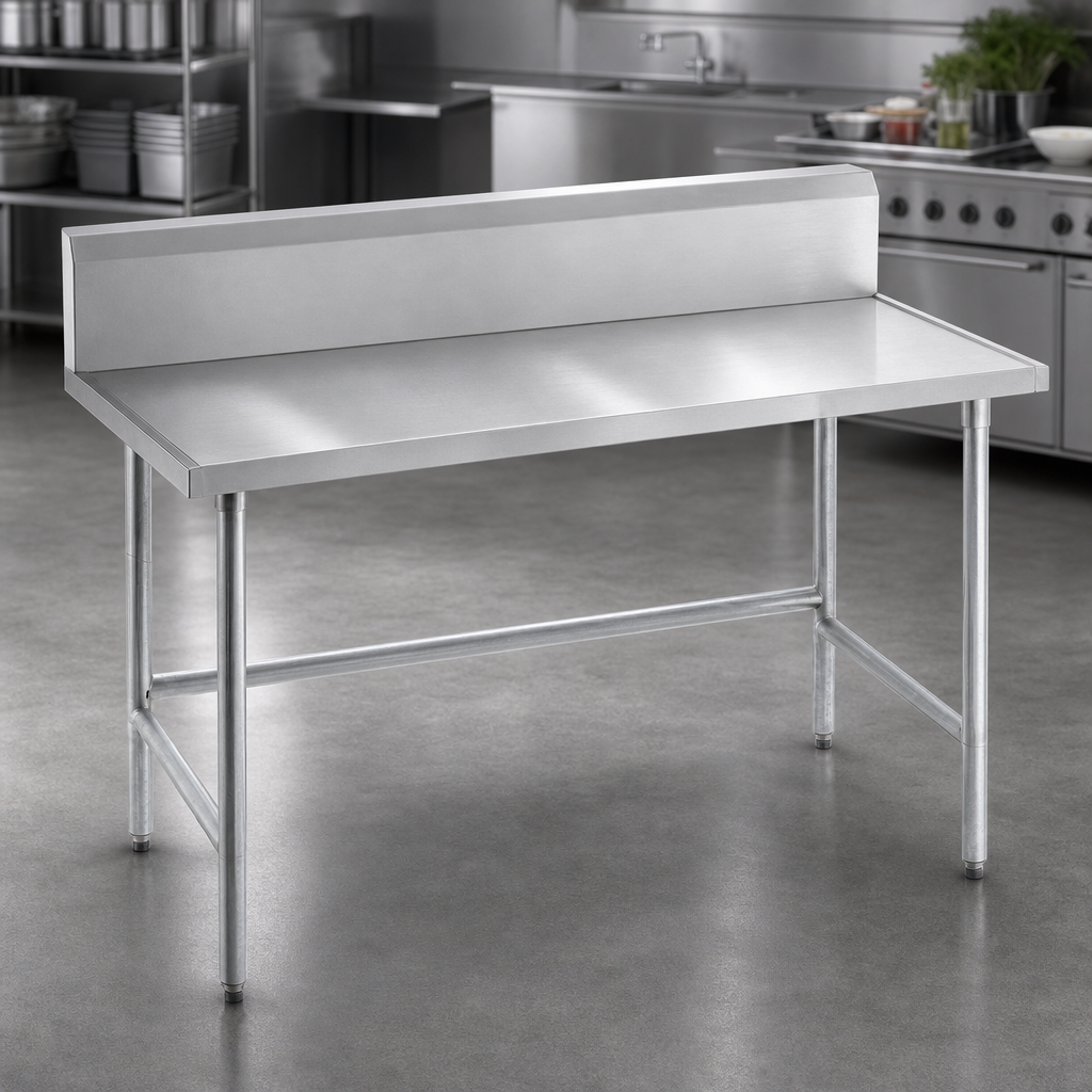 14-Gauge 304 Stainless Steel Top