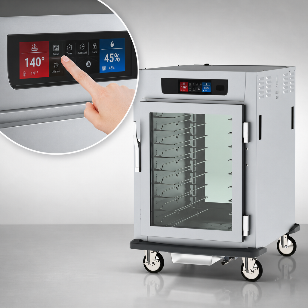 6.8-Inch Touchscreen Controls