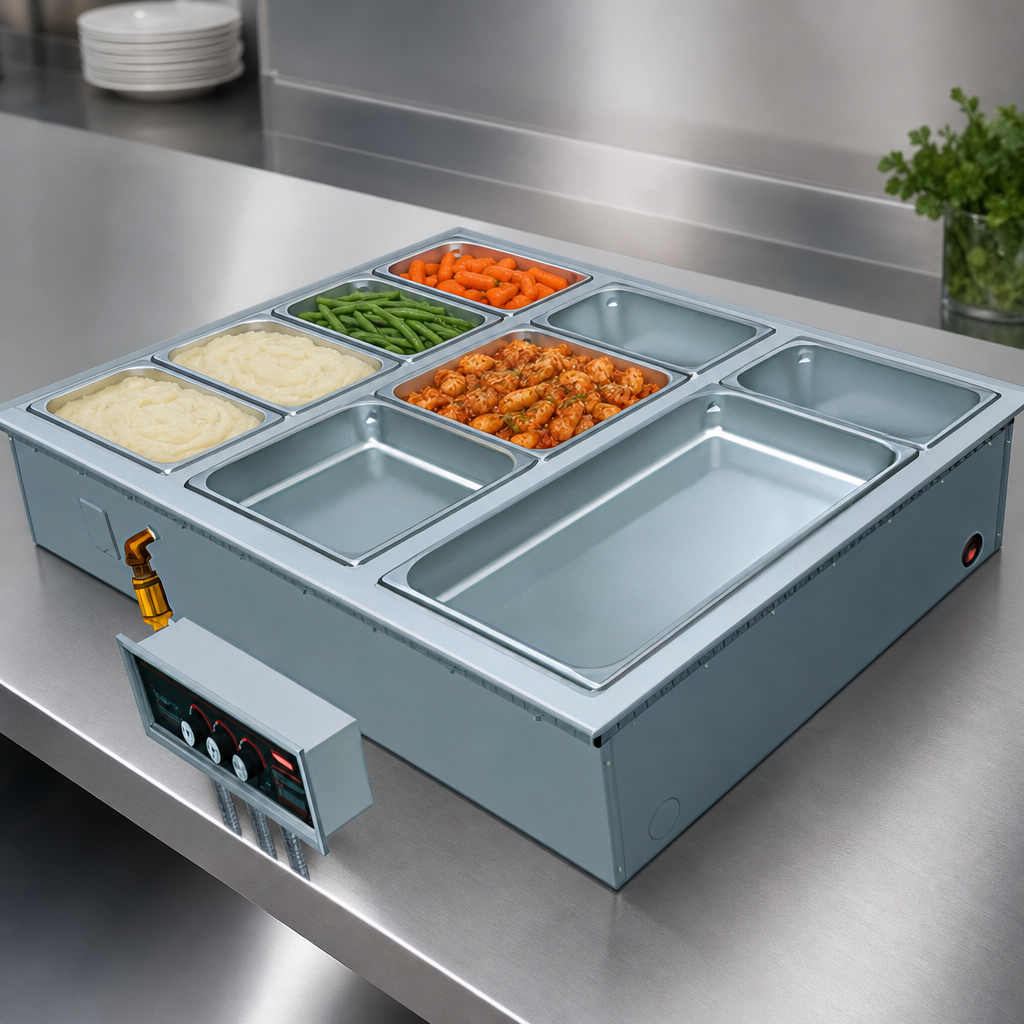 Four Third-Size Pan Capacity