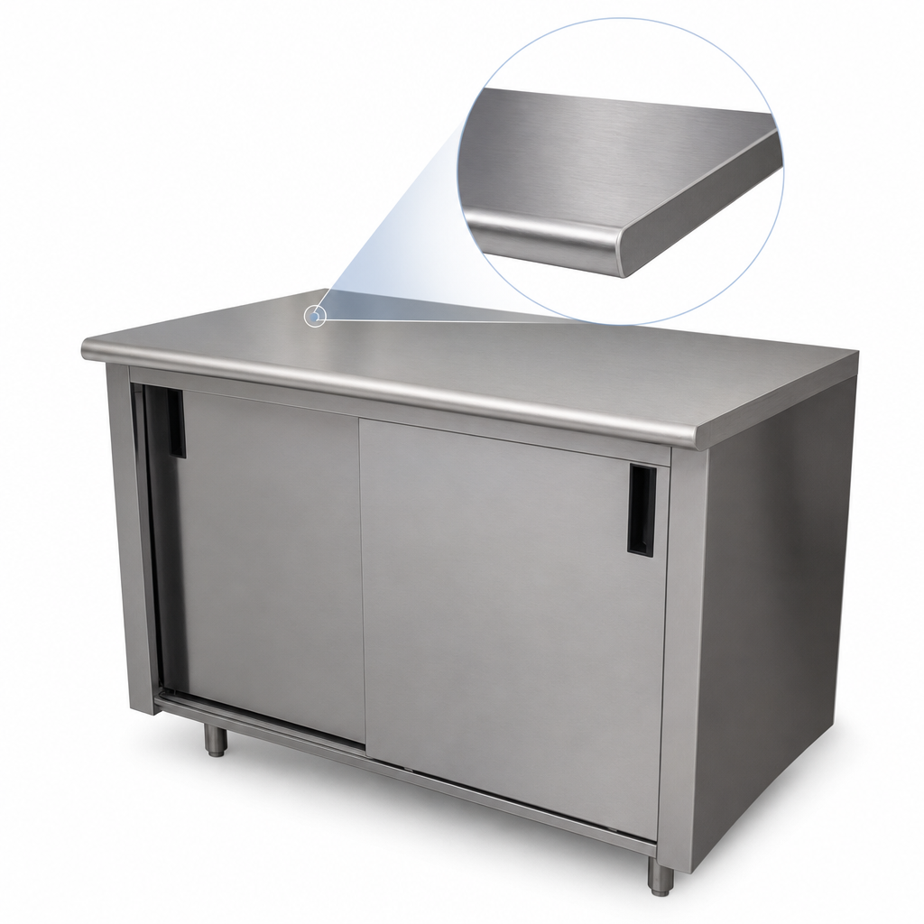 16 Gauge 304 Stainless Steel Top