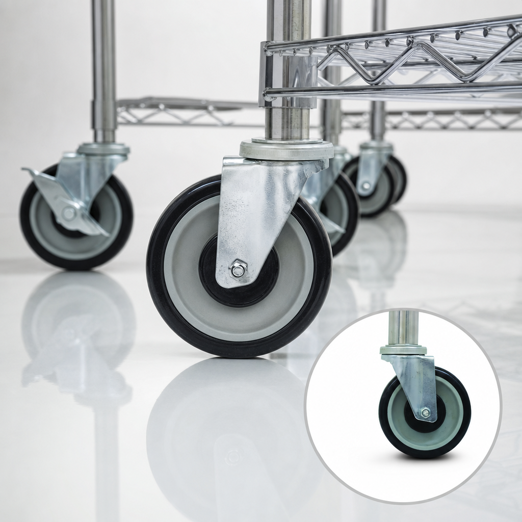 5-Inch Diameter Casters