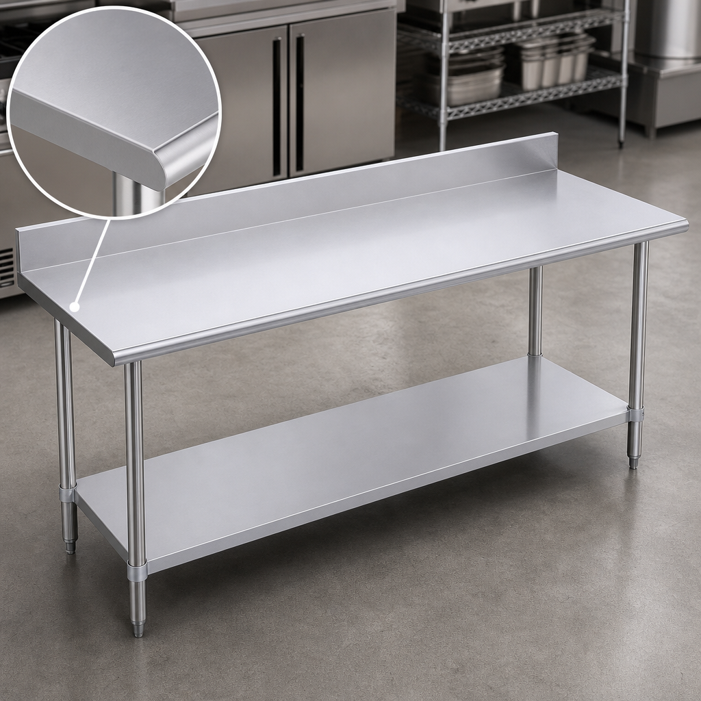 14-Gauge 300 Series Stainless Steel Top