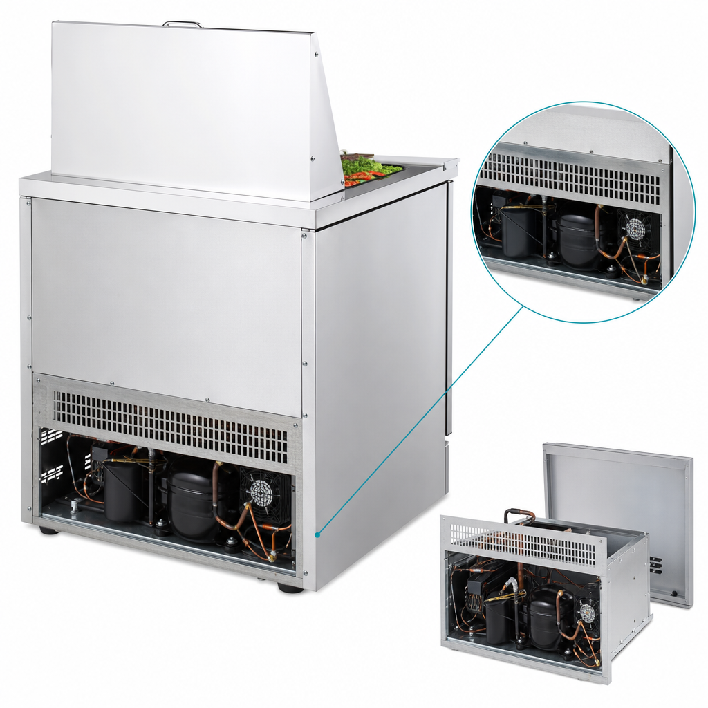 Rear-Mounted Self-Contained Refrigeration