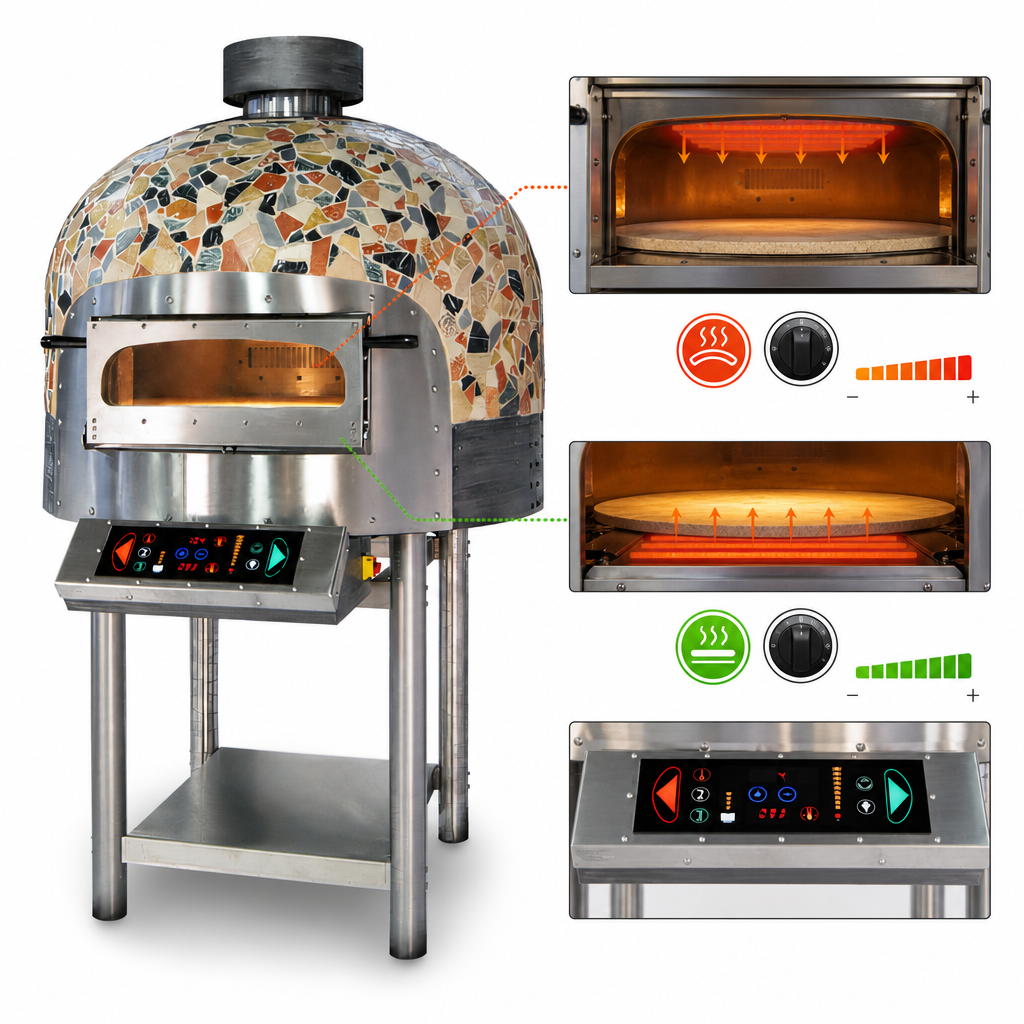 Independent Crown And Headplate Heating