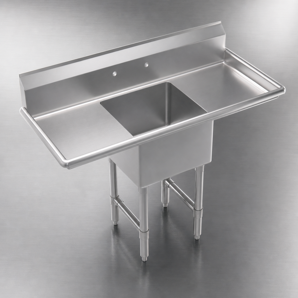 18 Gauge 304 Stainless Steel Construction