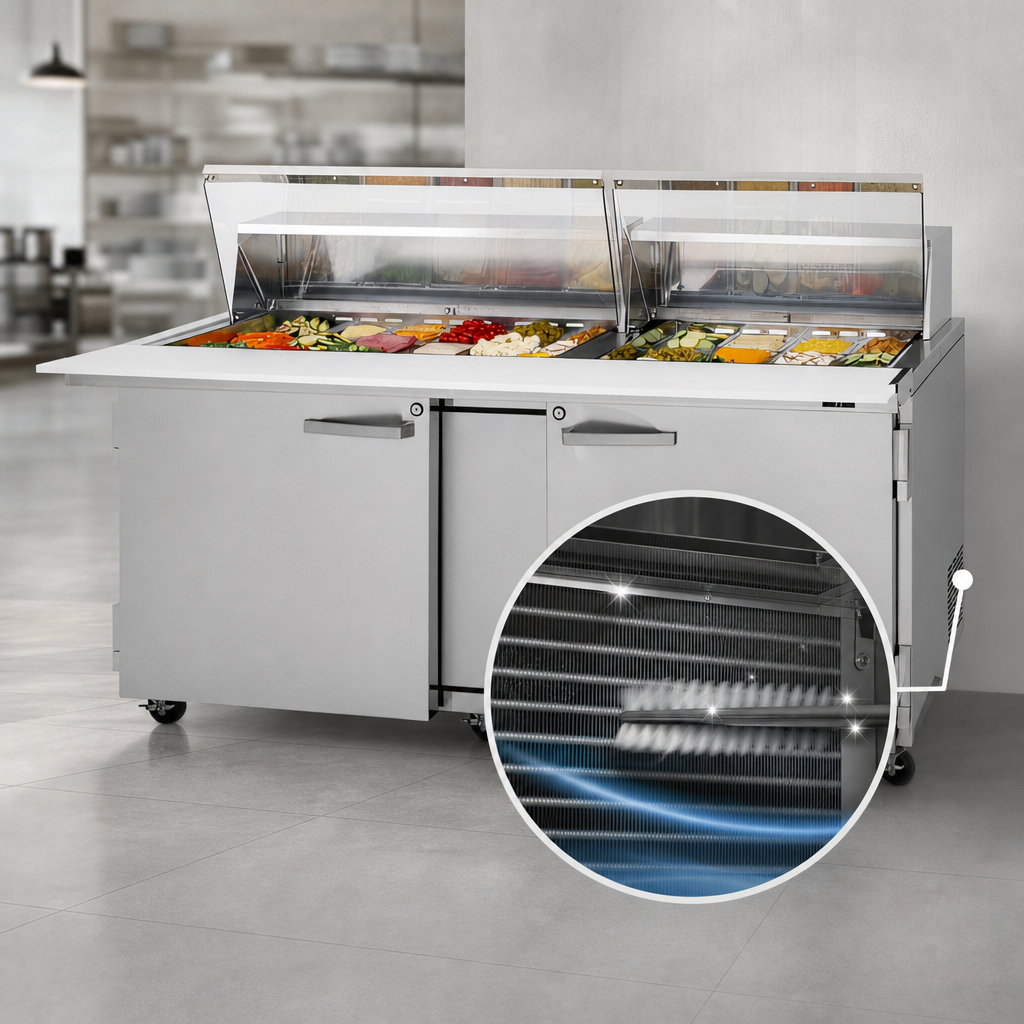 Self-Cleaning Condenser