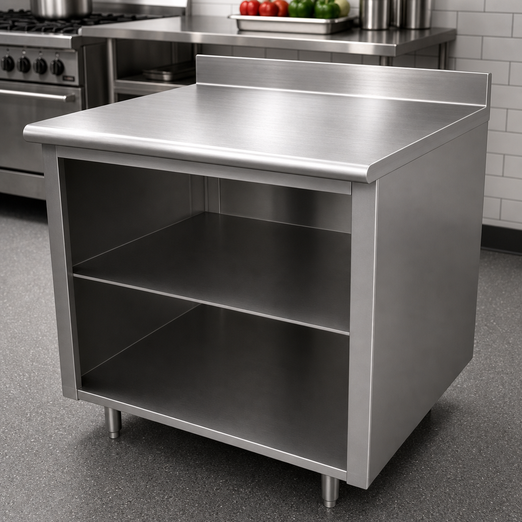 14-Gauge 304 Stainless Steel Top