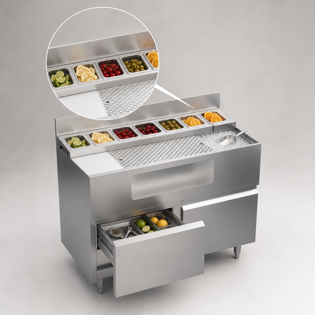 Integrated Garnish Station