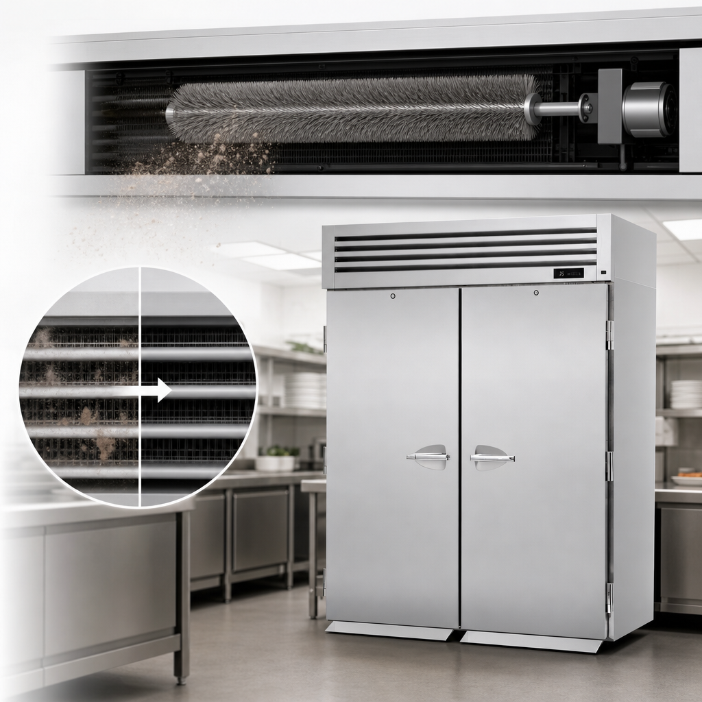 Self-Cleaning Condenser