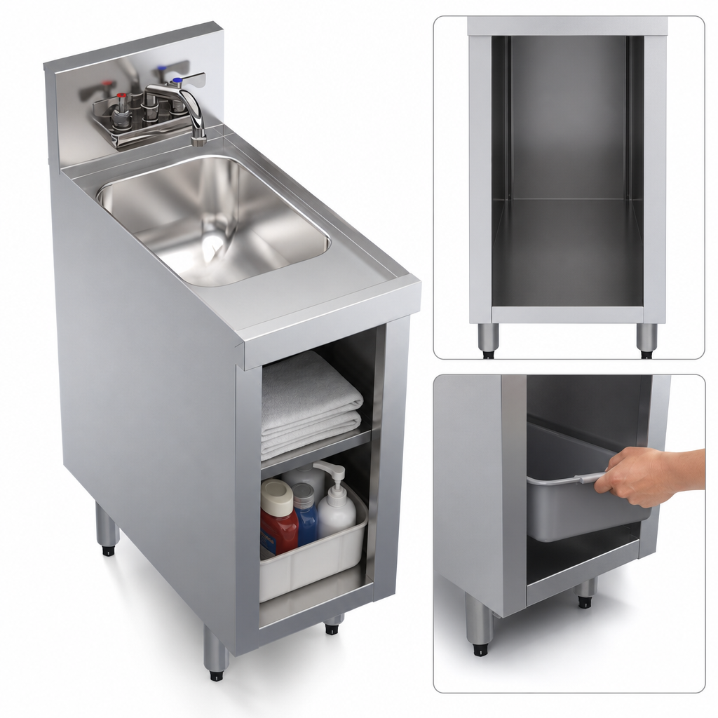 Open Front Cabinet Base
