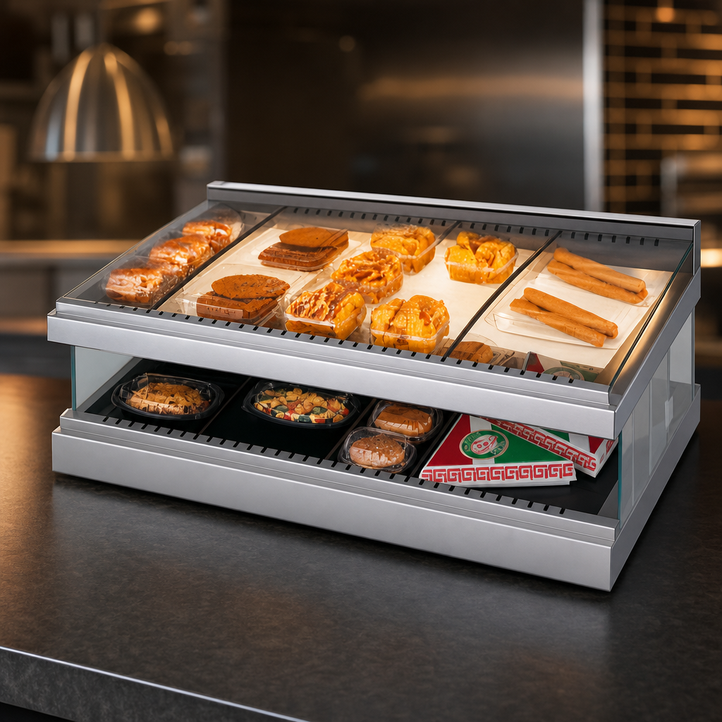 Heated Glass Shelf