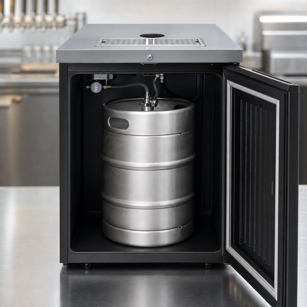 One Half-Size Keg Capacity