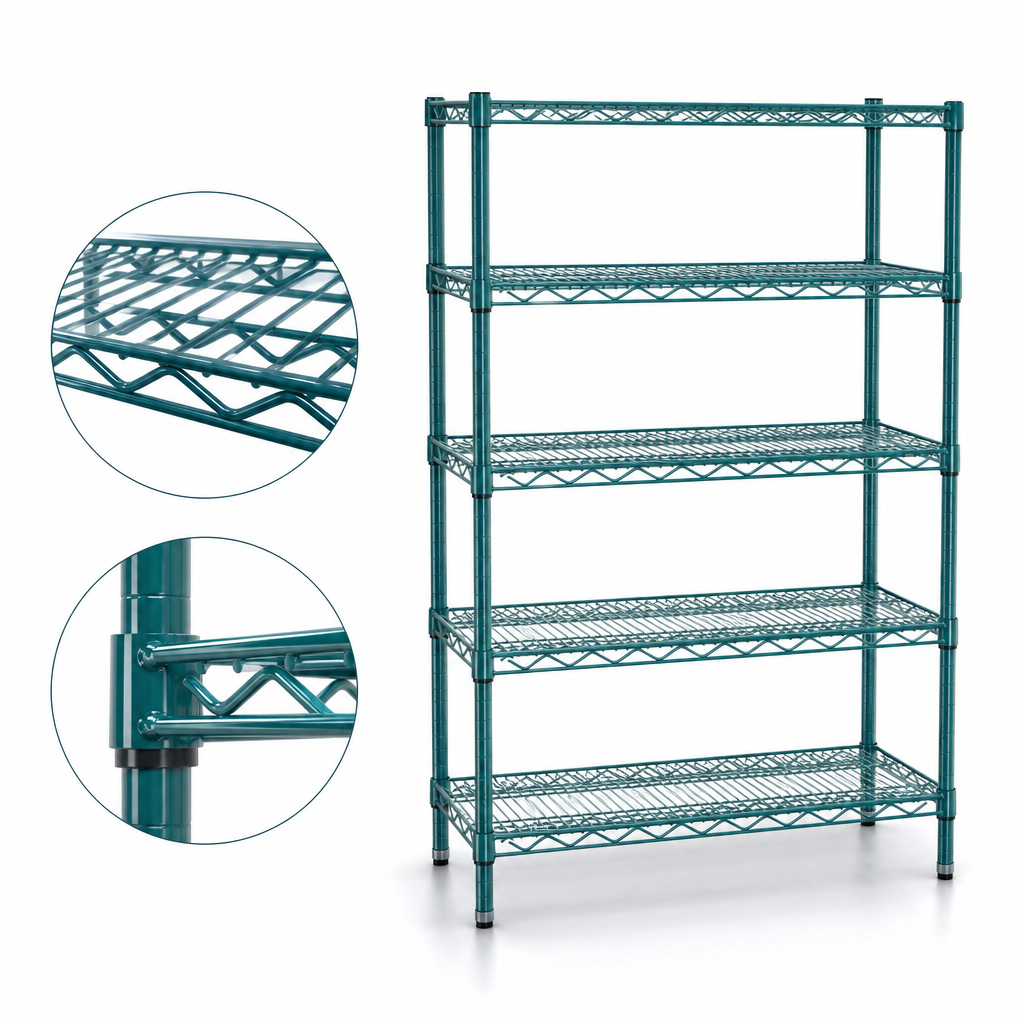 Patented QuadTruss® Shelves