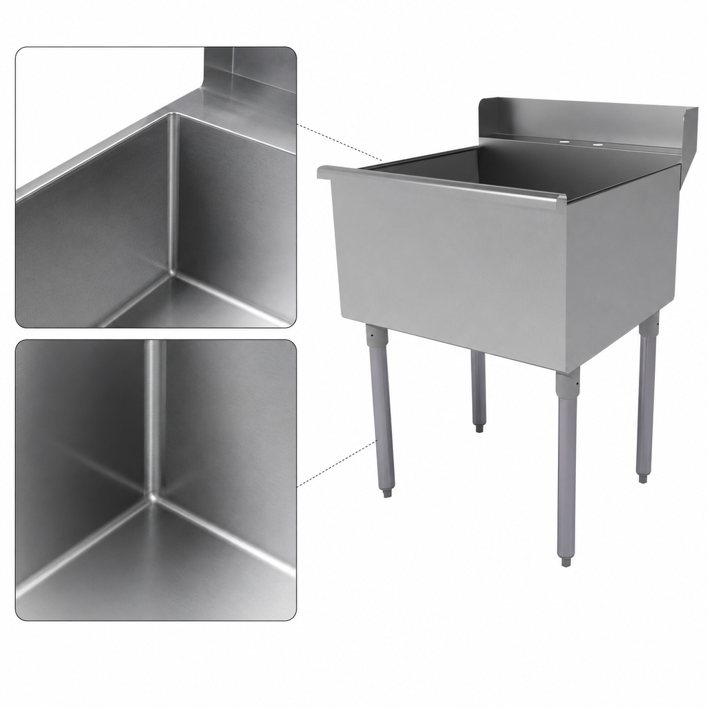 Square Corner Basin