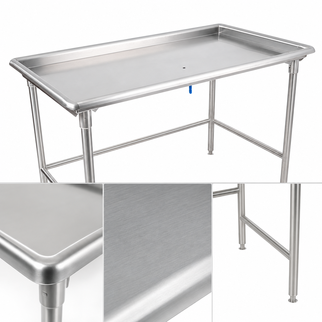 16-Gauge Stainless Steel Top