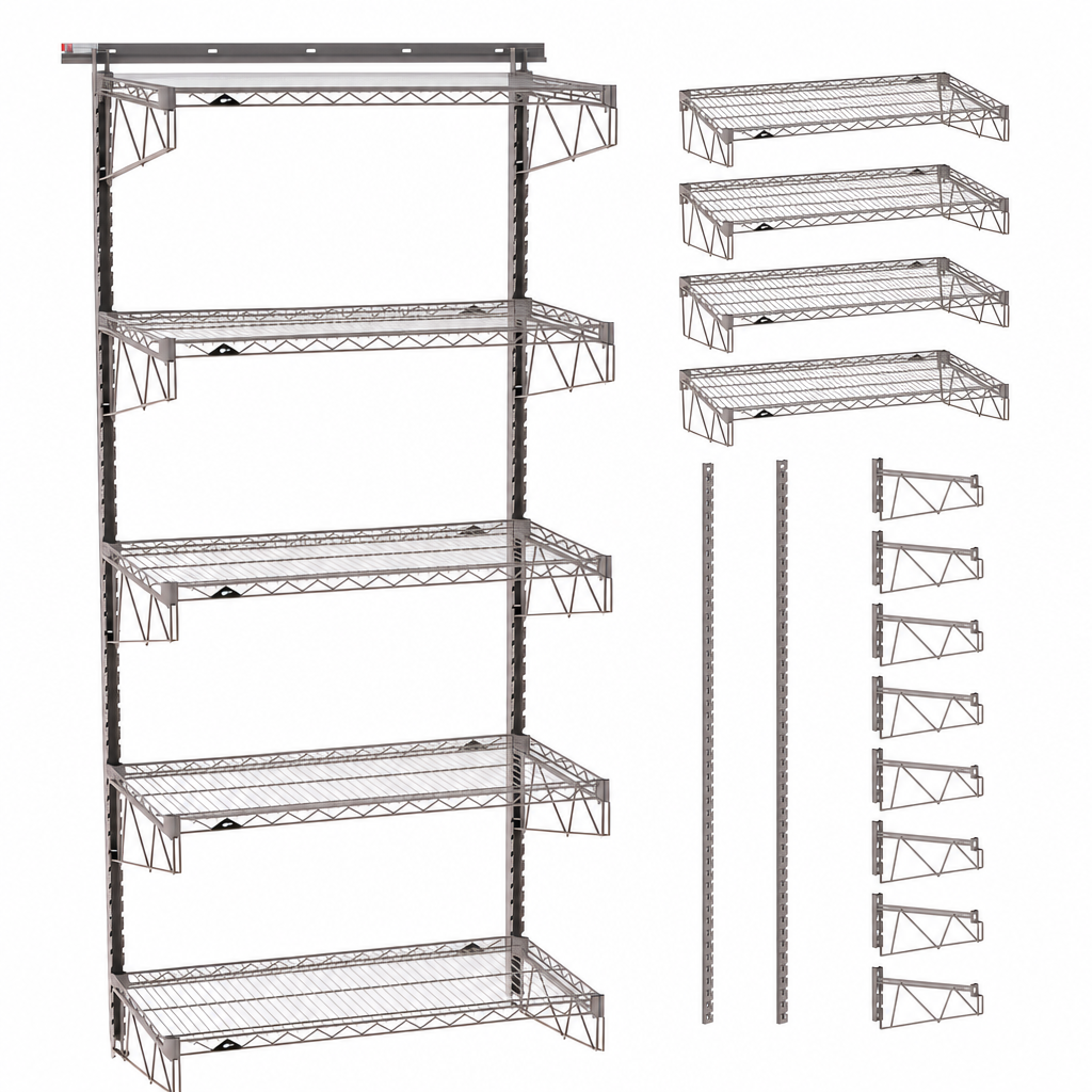 Complete Five-Shelf Kit