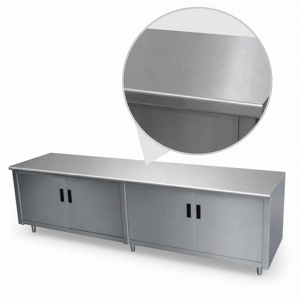 14 Gauge 304 Stainless Steel Top