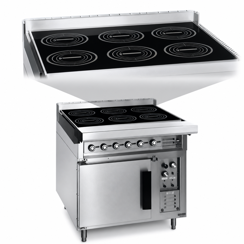 Six Induction Hobs