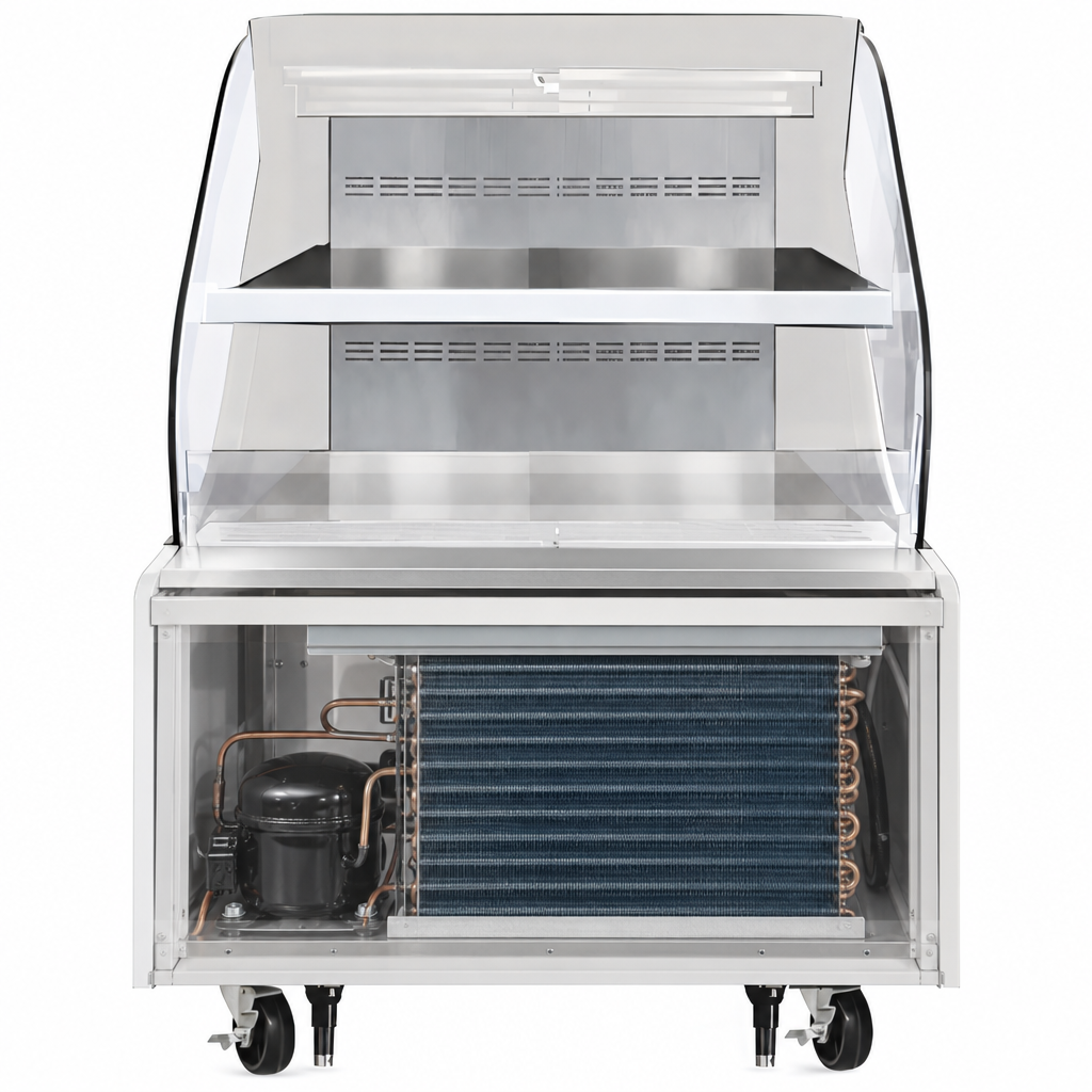 Self-Contained Bottom Mount Refrigeration