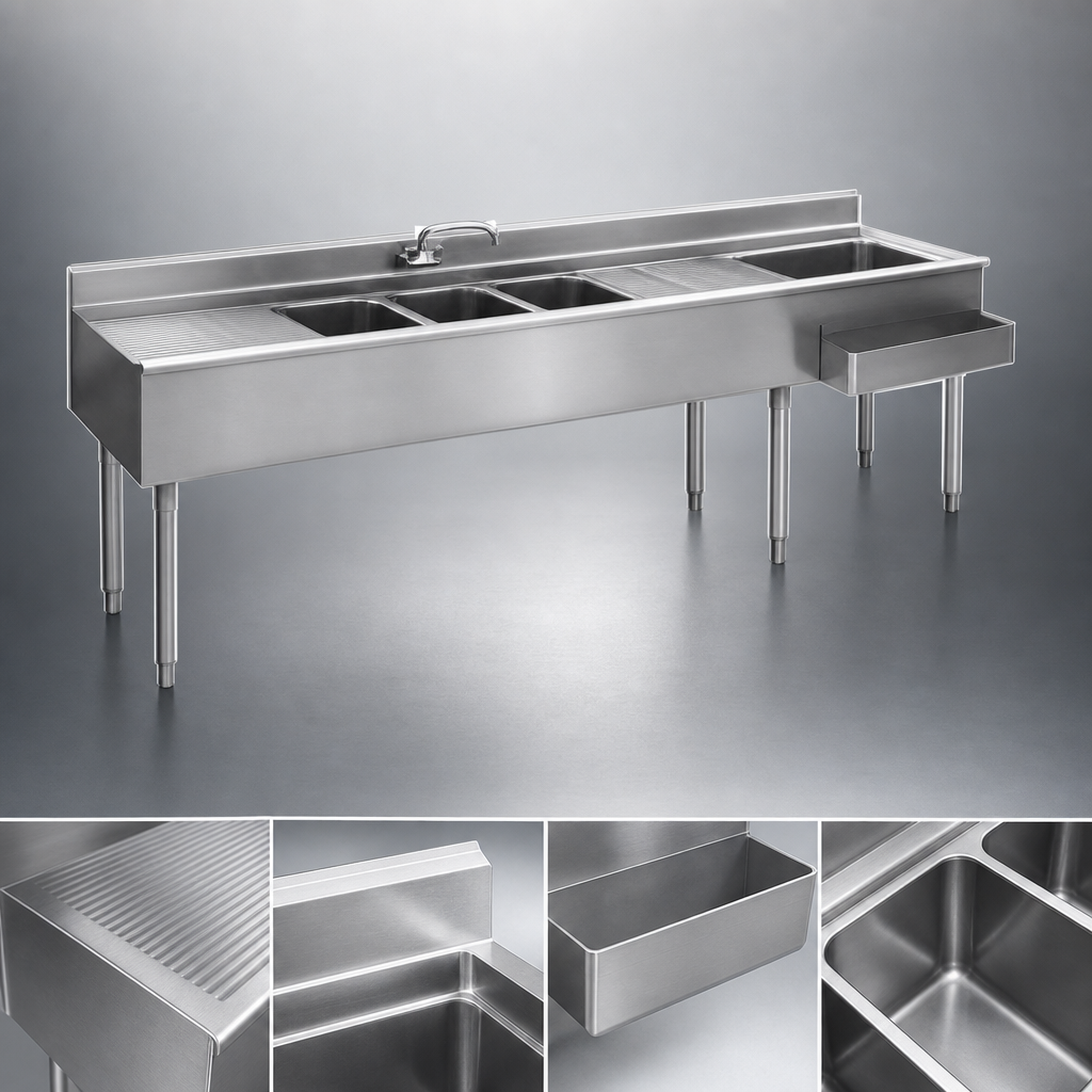 Type 304 Stainless Steel Construction