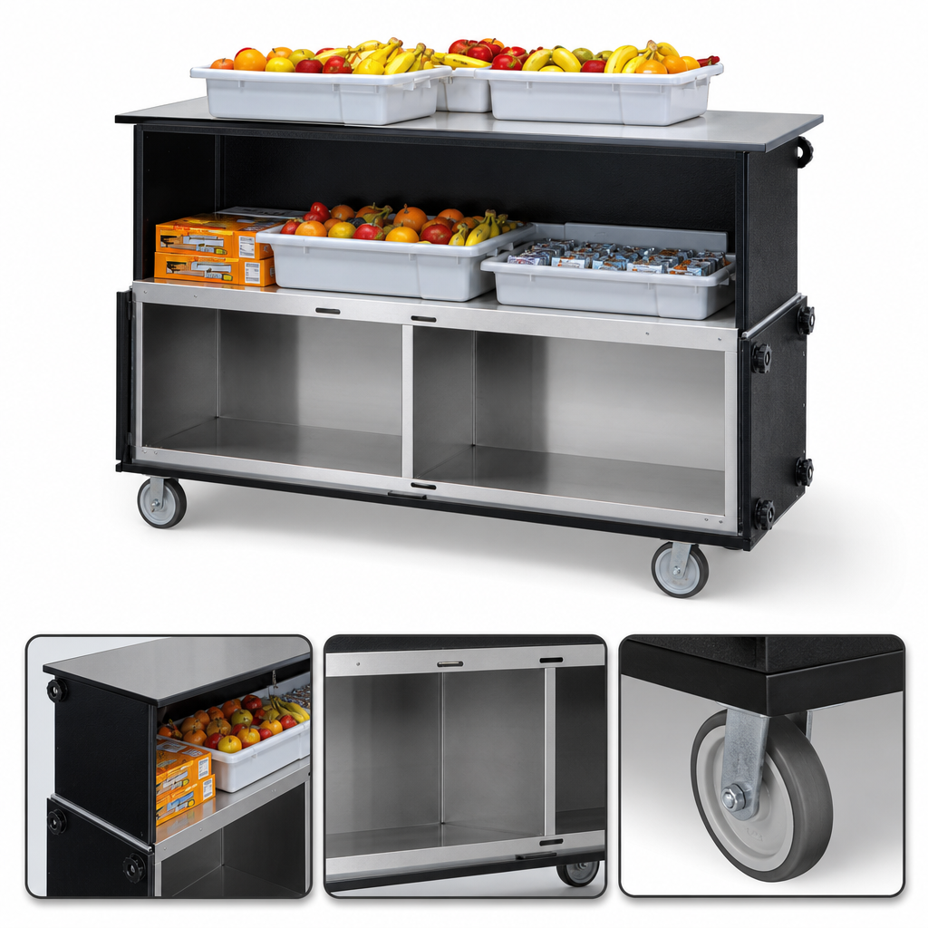 Stainless Steel Shelving and Storage Base