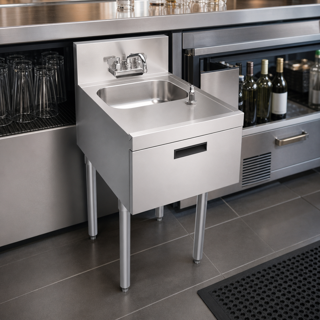 Freestanding Underbar Design