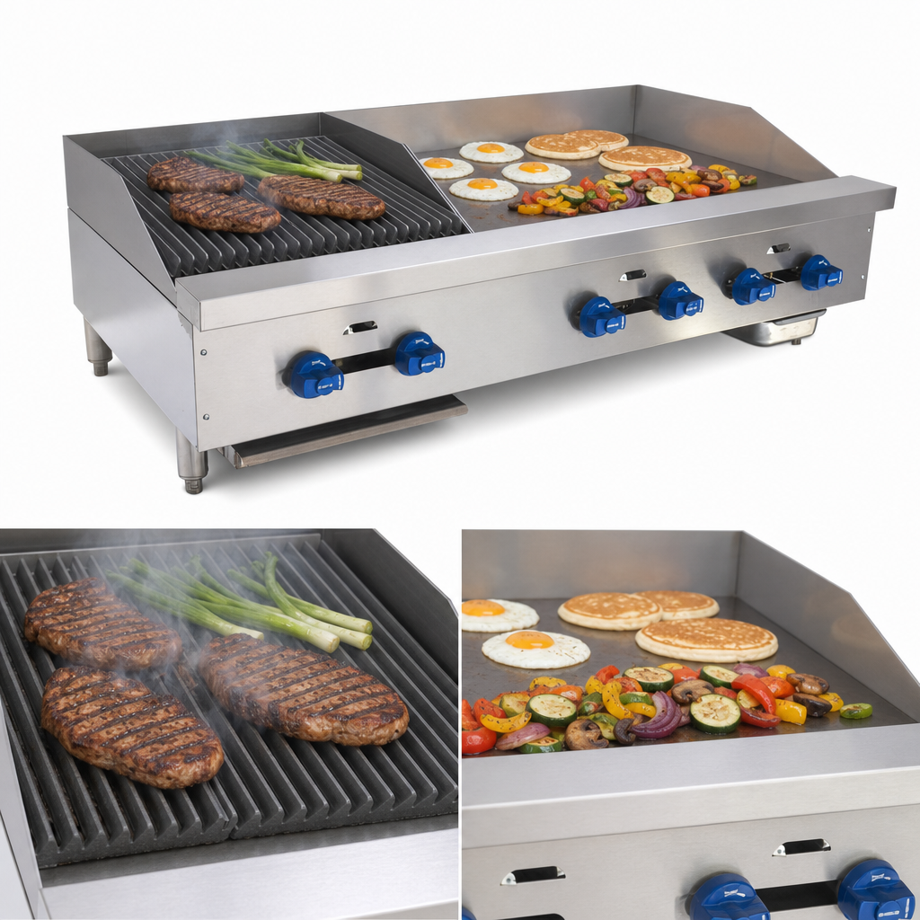 Dual Cooking Surfaces