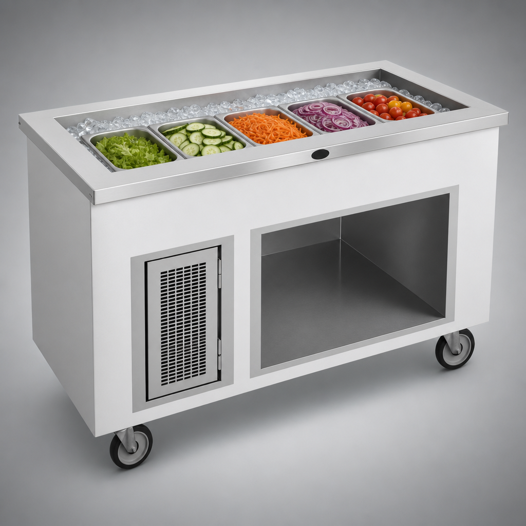 Ice-Cooled Cold Pan