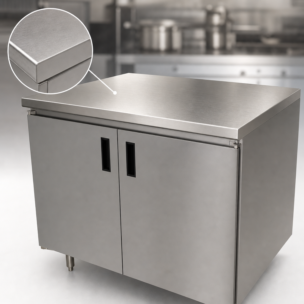 16 Gauge 304 Stainless Steel Top