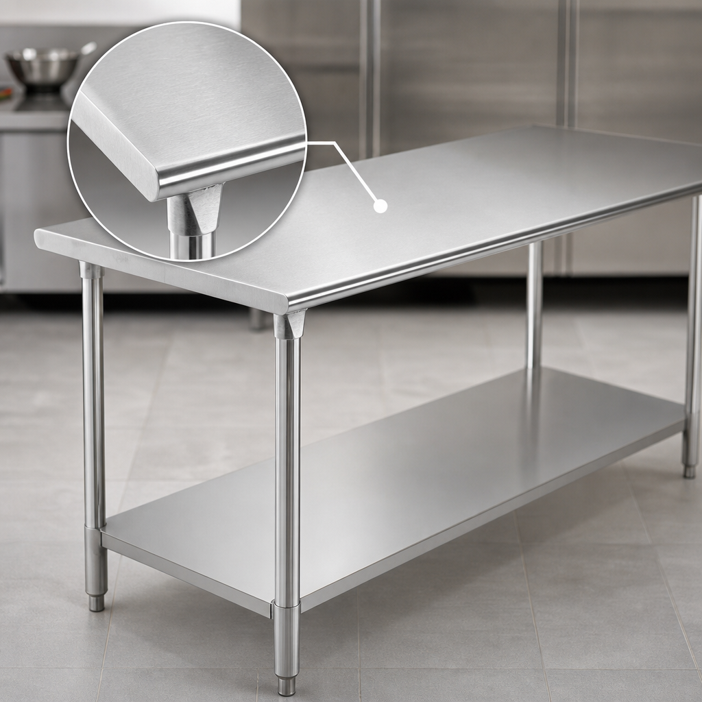 16 Gauge 430 Stainless Steel Top