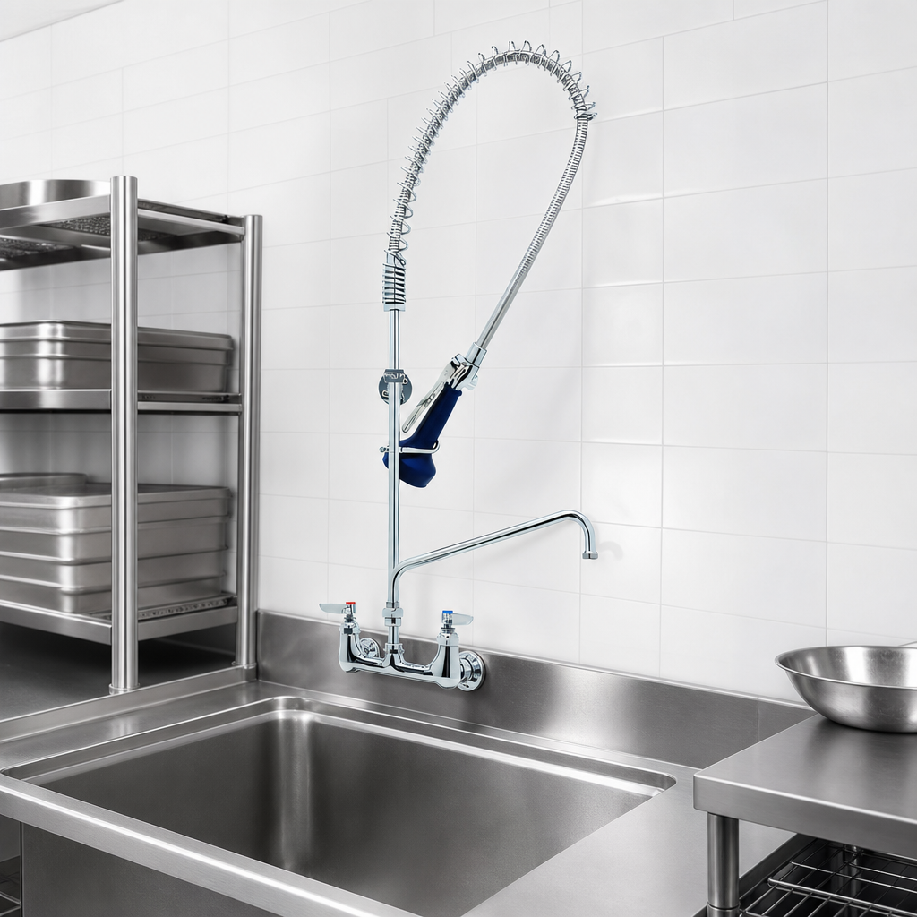 Wall-Mount Mixing Faucet