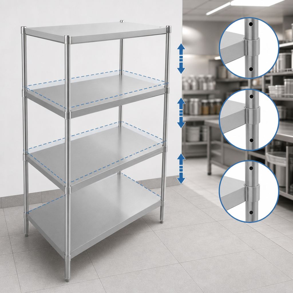 Three Adjustable Shelves