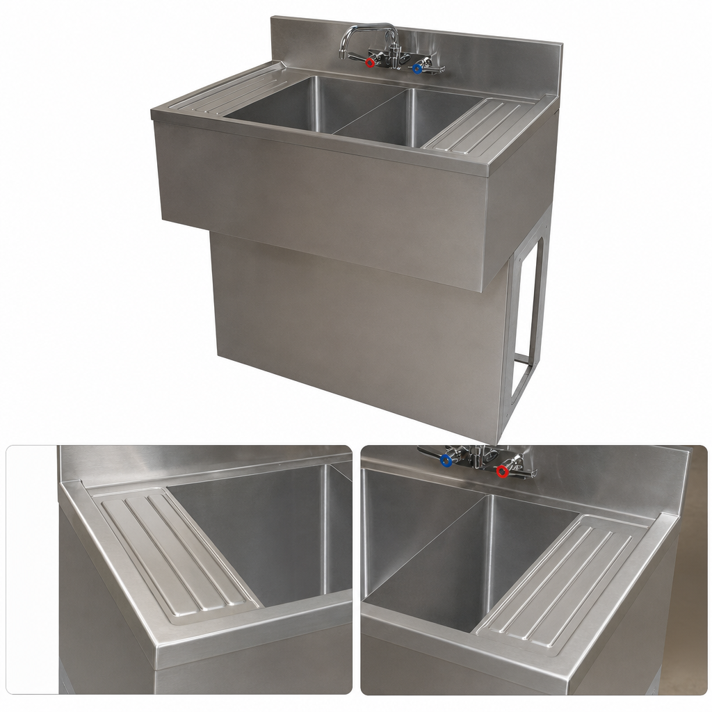 Dual Stamped Drainboards