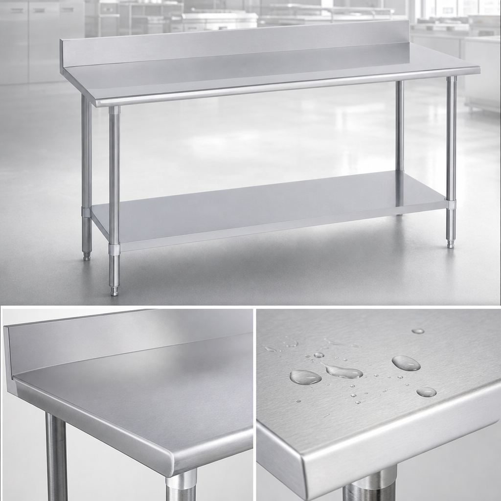14-Gauge 300 Series Stainless Steel Top