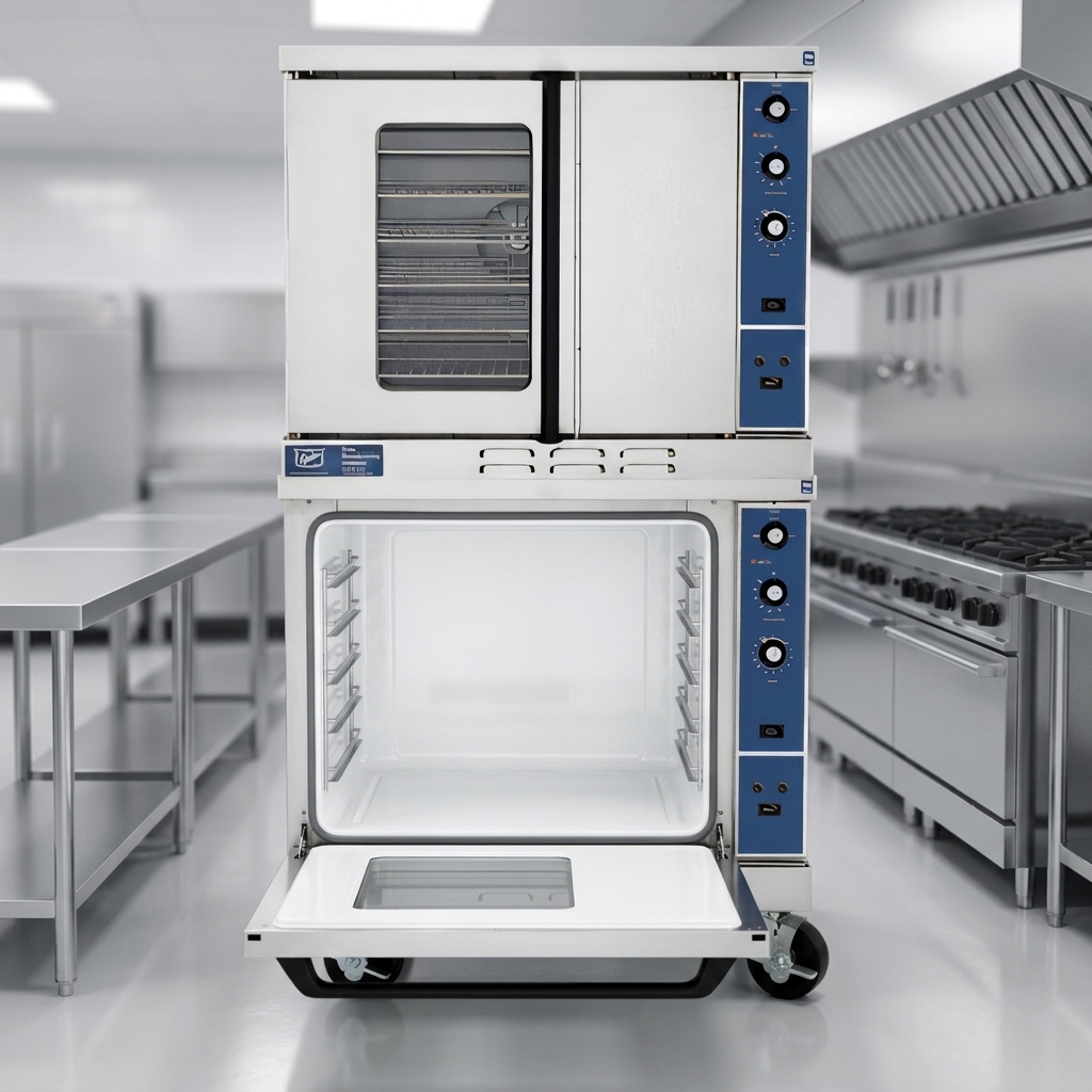 See the oven's durable and easy-to-clean porcelain interior, simplifying maintenance in any busy kitchen.