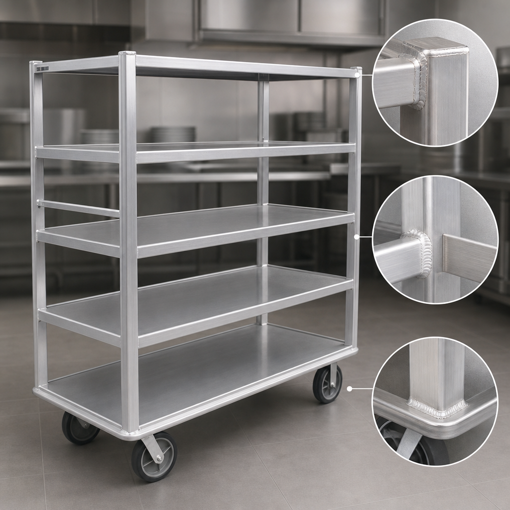 All-Aluminum Welded Construction