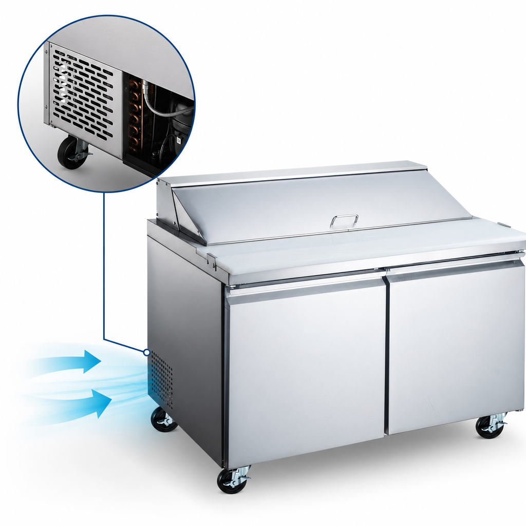 Rear-Mounted Self-Contained Refrigeration