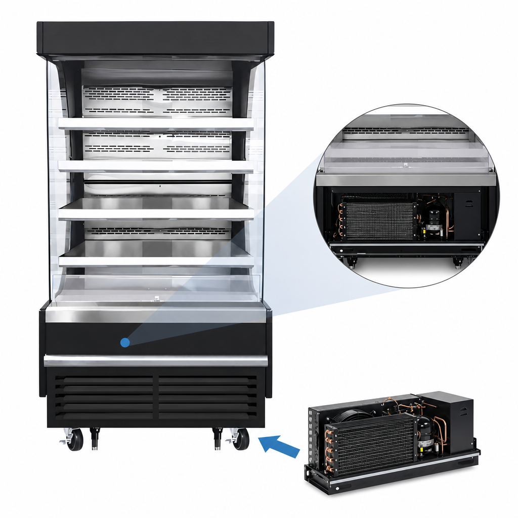 Bottom-Mount Self-Contained Refrigeration